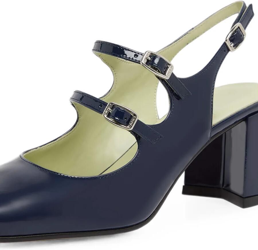 Carel Paris Banana lakleren slingback pumps Blauw - Foto 2