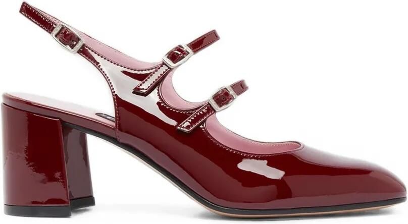 Carel Paris Banana lakleren slingback pumps Rood