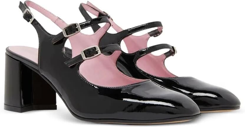 Carel Paris Banana sandalen met meerdere bandjes Zwart