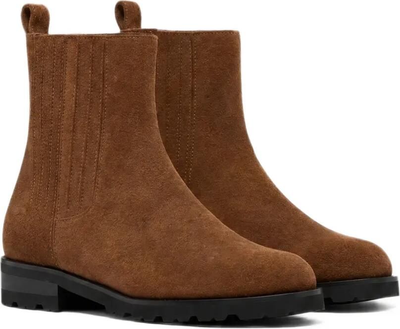 Carel Paris Chouchou suede ankle boots Bruin - Foto 3