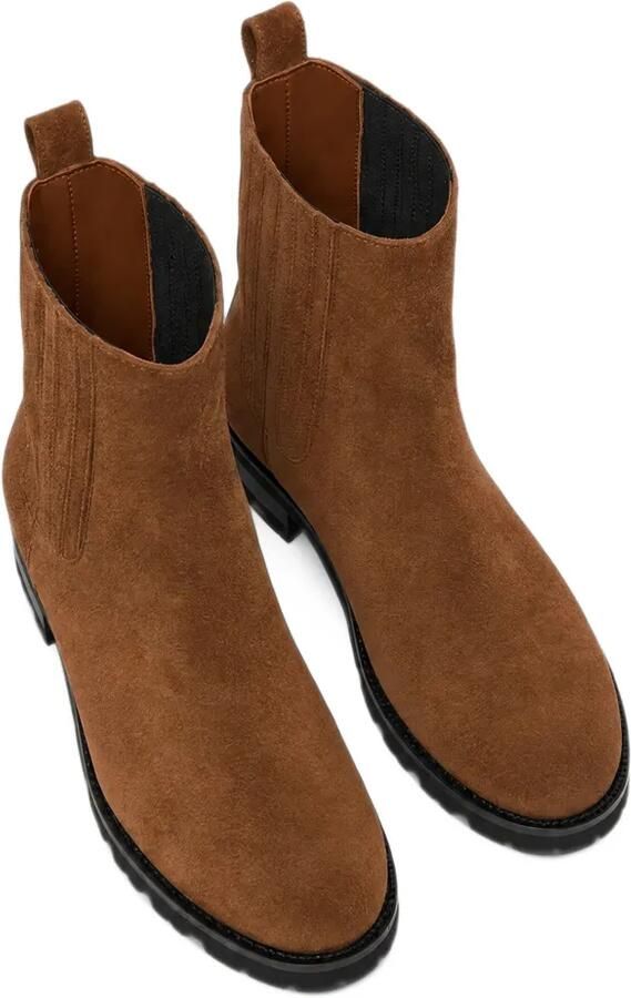 Carel Paris Chouchou suede ankle boots Bruin - Foto 4
