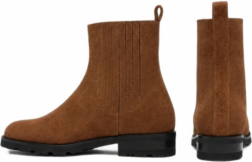 Carel Paris Chouchou suede ankle boots Bruin - Foto 5