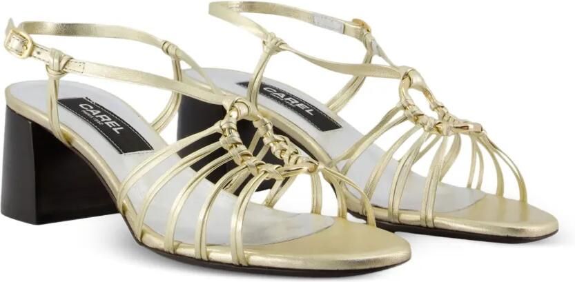 Carel Paris Copacabana sandalen met open neus Goud - Foto 2