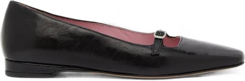 Carel Paris Emilie ballerina's met gespbandje Zwart