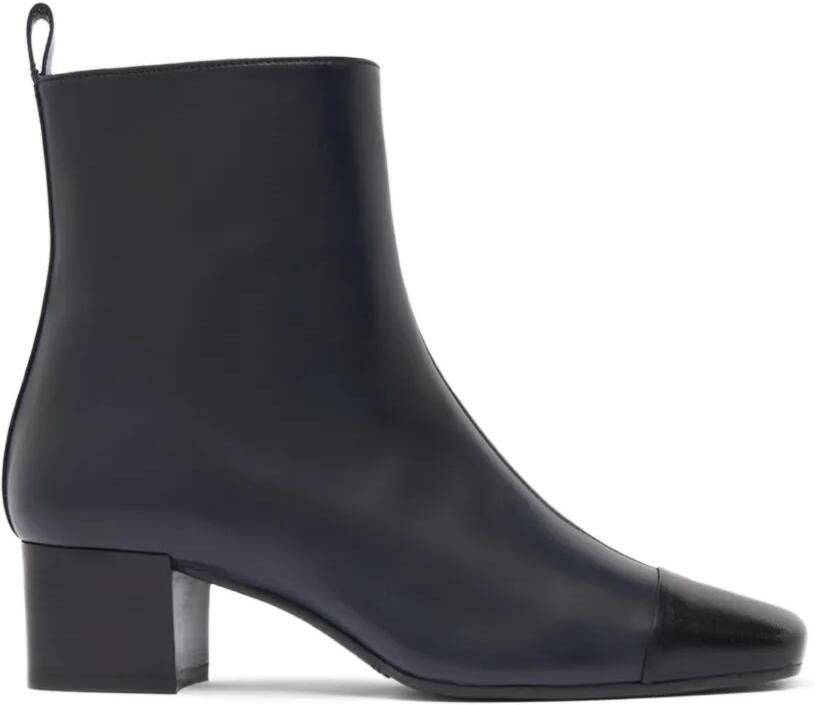 Carel Paris Estime tweekleurige leren enkellaarzen Blauw