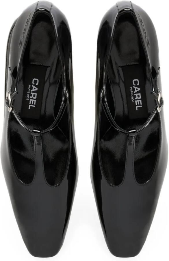 Carel Paris Francesca lakleren pumps Zwart - Foto 4