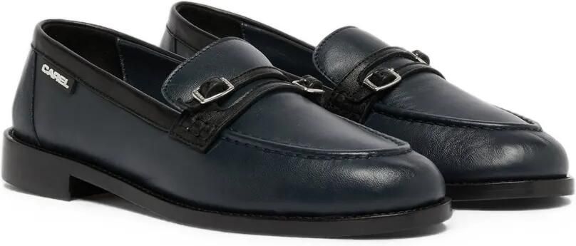 Carel Paris Gina loafers met gespbandje Blauw - Foto 4