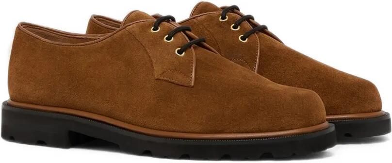 Carel Paris Gioia suède veterschoenen Bruin - Foto 5