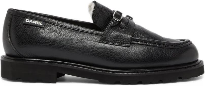 Carel Paris Giovanna buckled loafers Zwart