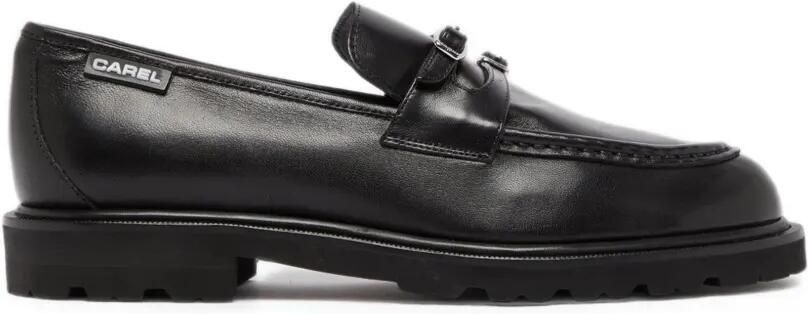 Carel Paris Giovanna loafers met gespdetail Zwart
