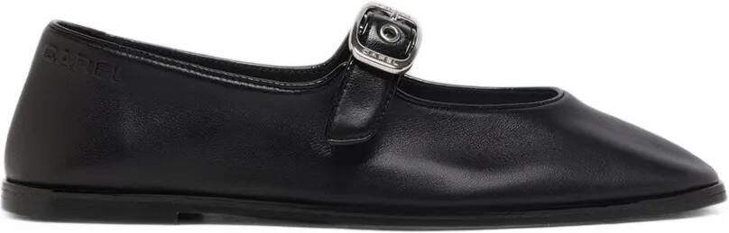Carel Paris Iris buckle-fastening ballet flats Zwart