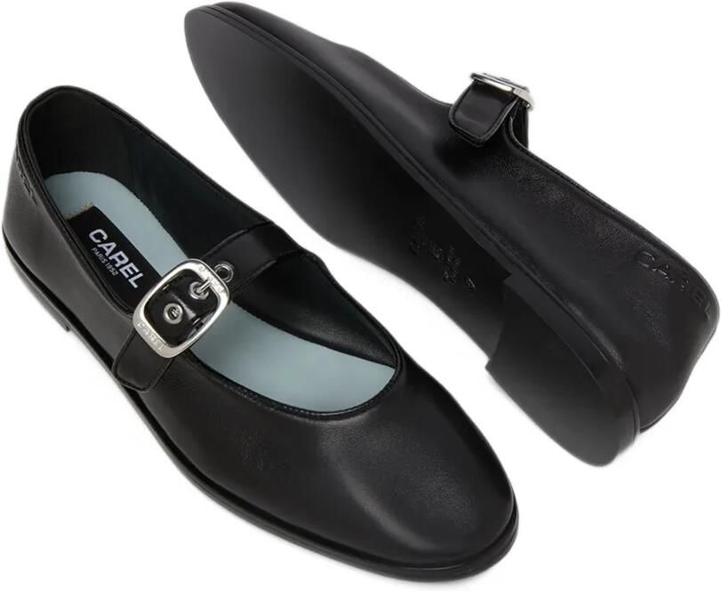 Carel Paris Iris buckle-fastening ballet flats Zwart - Foto 3