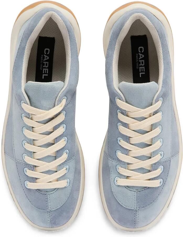Carel Paris Jane suède sneakers Blauw - Foto 2