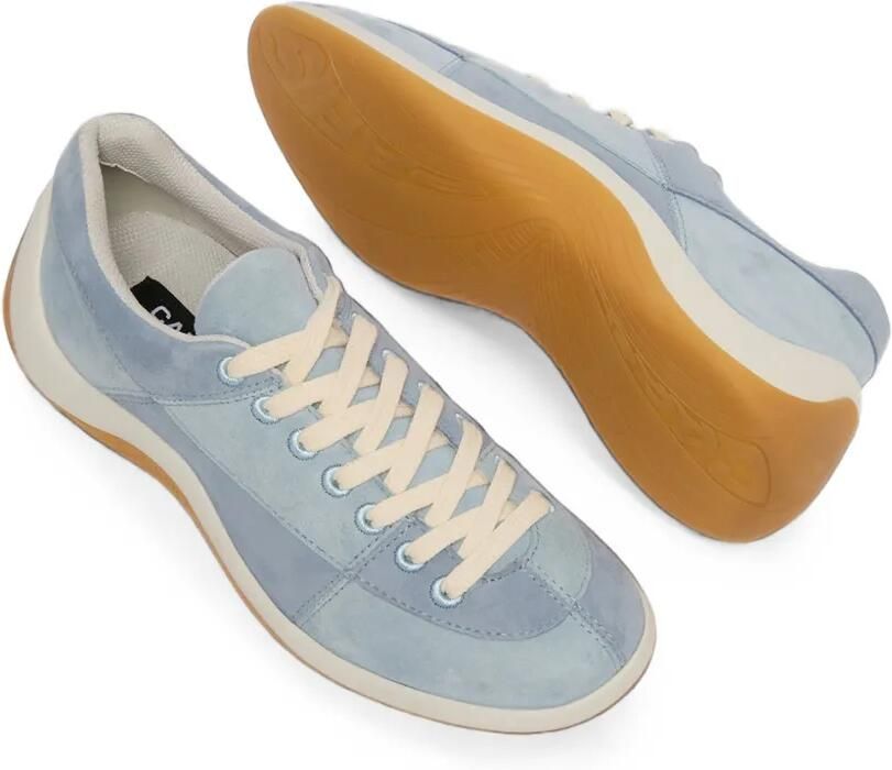 Carel Paris Jane suède sneakers Blauw - Foto 3