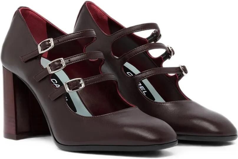 Carel Paris Keel Flex triple-strap pumps Rood - Foto 5