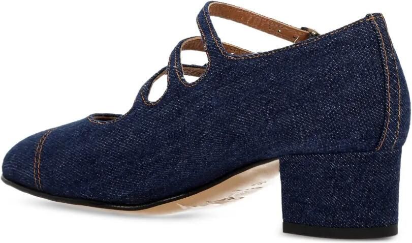Carel Paris Kina ballerina's met gesp Blauw - Foto 2