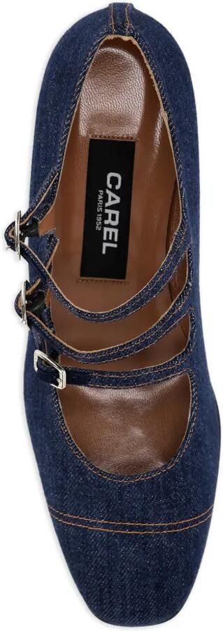 Carel Paris Kina ballerina's met gesp Blauw - Foto 4