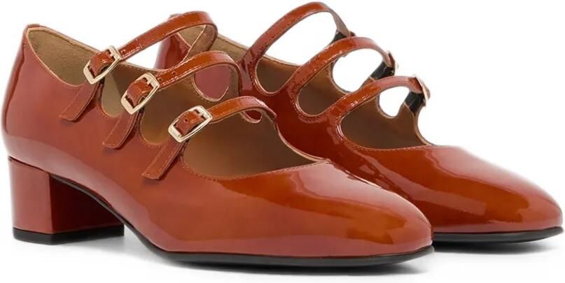 Carel Paris Kina lakleren pumps Bruin - Foto 5
