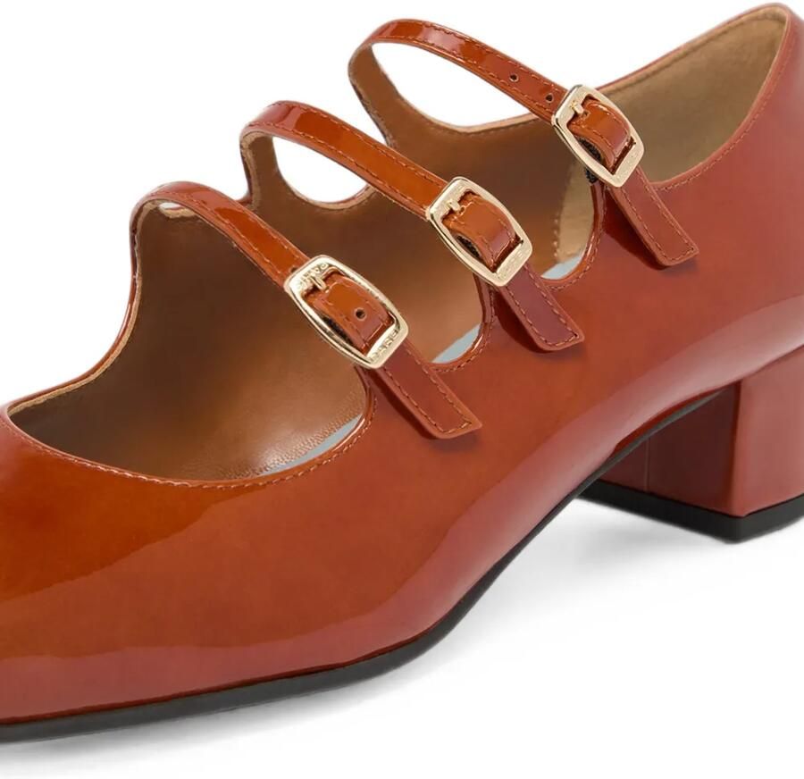 Carel Paris Kina lakleren pumps Bruin - Foto 2