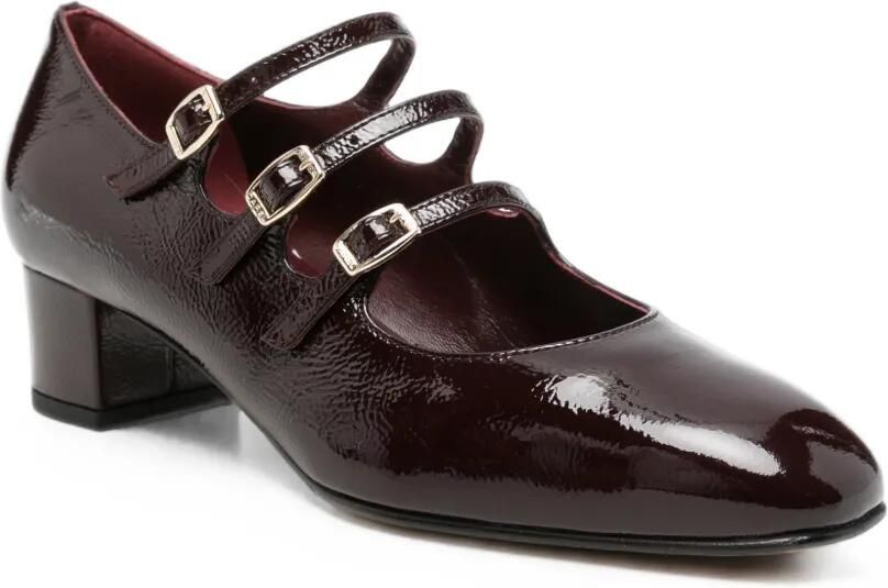 Carel Paris Kina lakleren pumps Rood - Foto 3