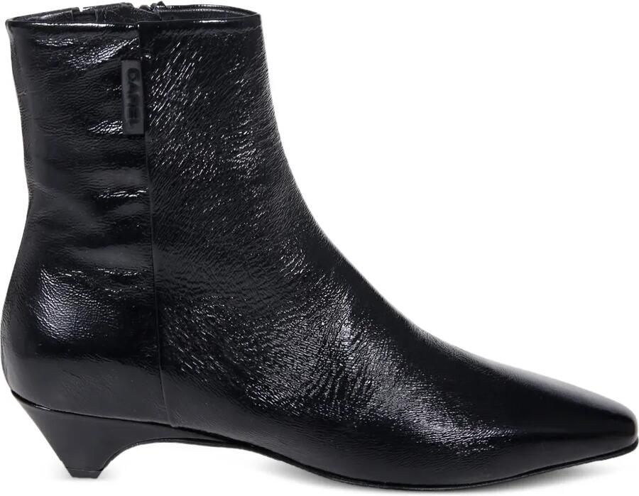 Carel Paris Laarzen met rits en lage hak 00 BLACK