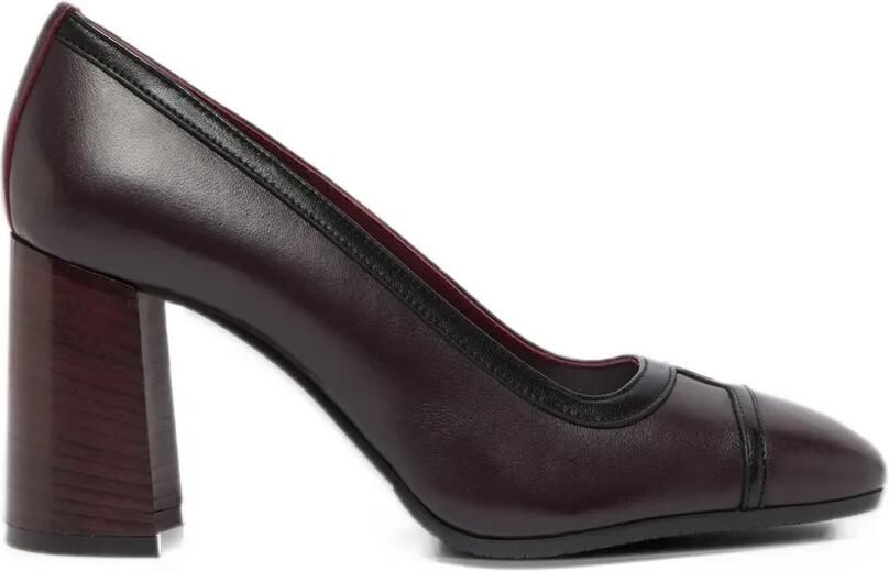 Carel Paris Lise square-toe pumps Rood