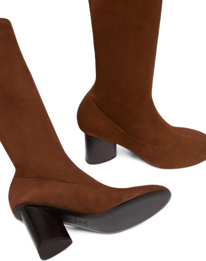 Carel Paris Lucca stretch-suede knee-high boots Bruin - Foto 2