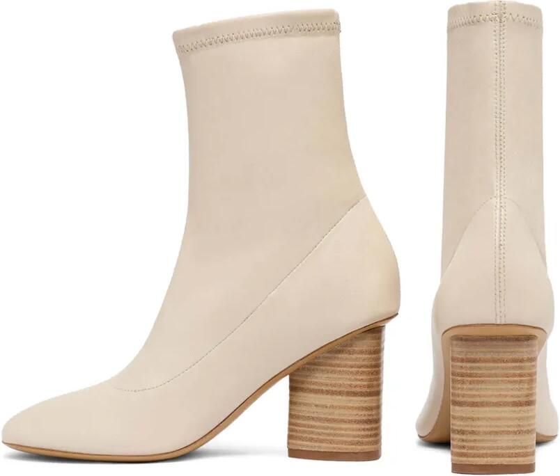 Carel Paris Lucia stretch-leather ankle boots Beige - Foto 4
