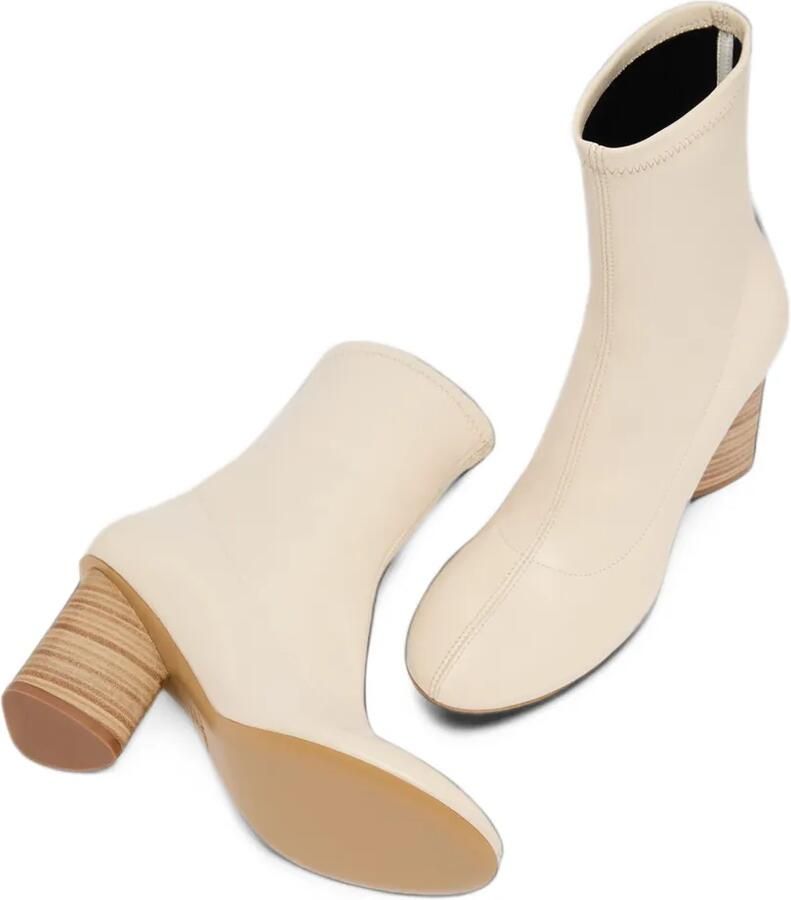 Carel Paris Lucia stretch-leather ankle boots Beige - Foto 2