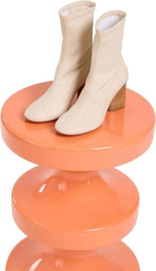 Carel Paris Lucia stretch-leather ankle boots Beige - Foto 5