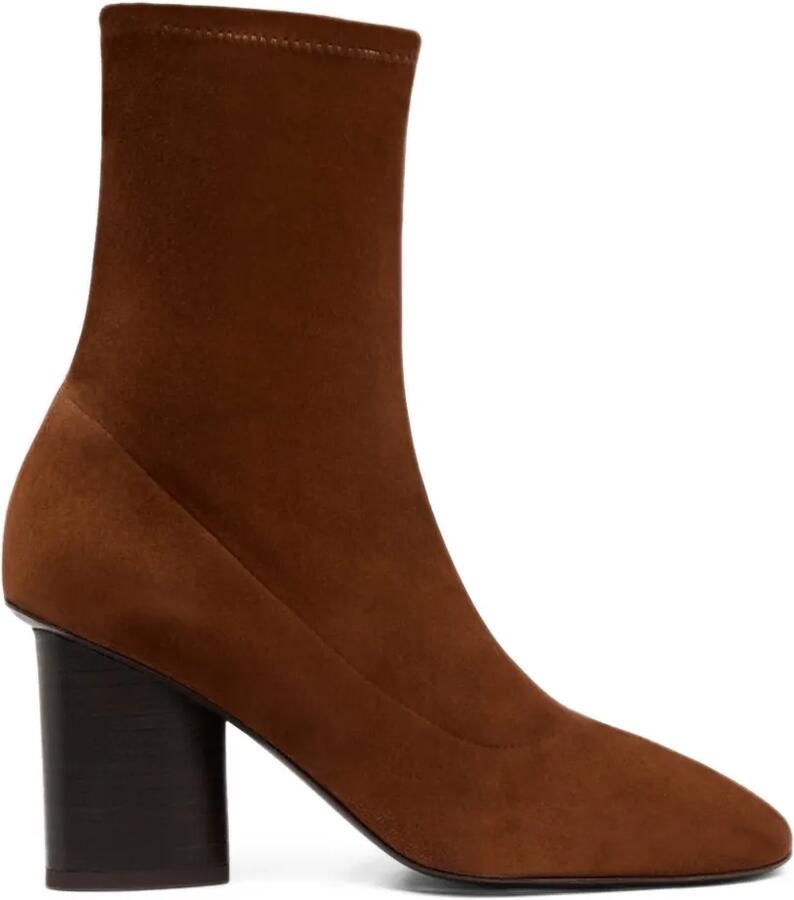 Carel Paris Lucia suede ankle boots Bruin