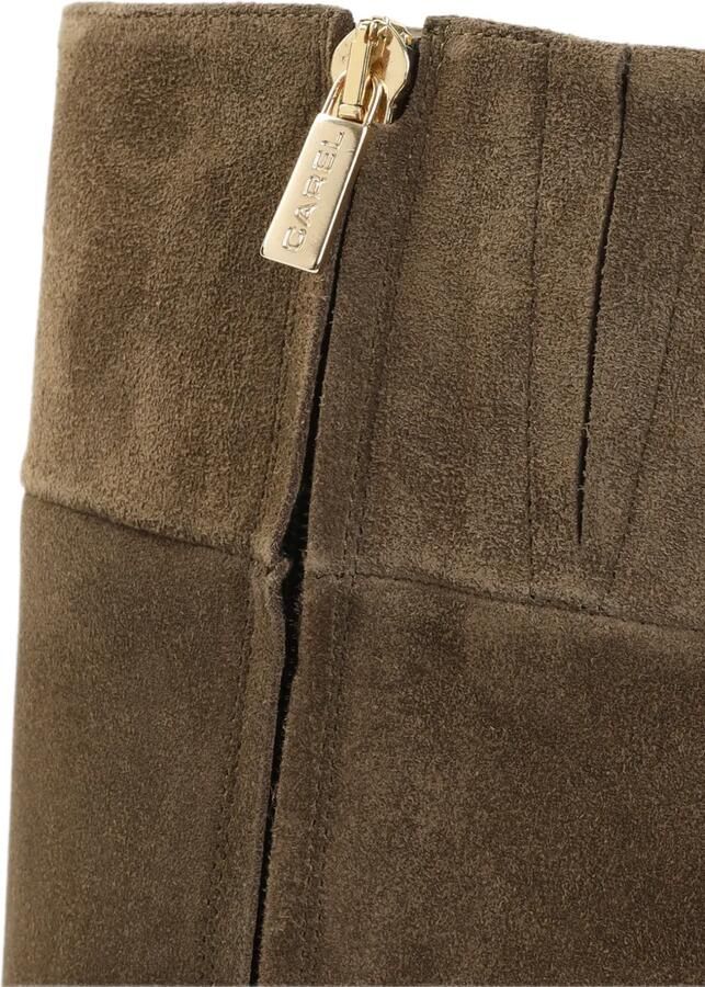 Carel Paris Malaga knee-high suede boots Bruin - Foto 2