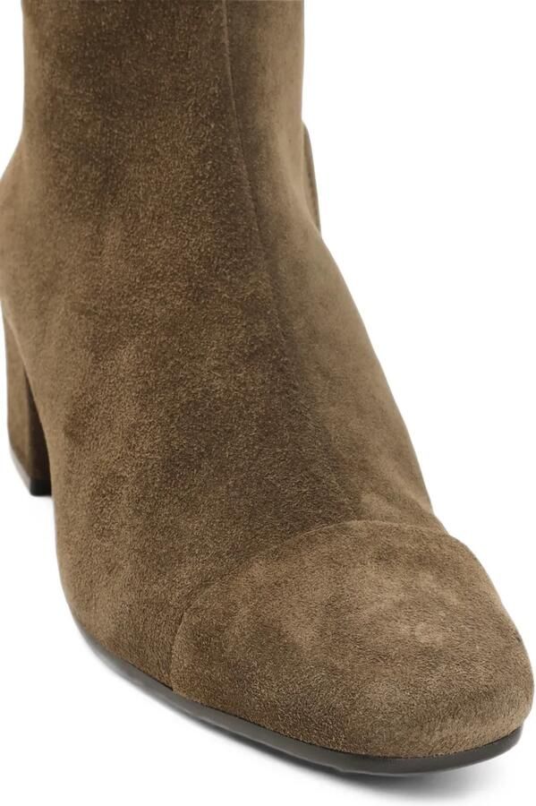 Carel Paris Malaga knee-high suede boots Bruin - Foto 3