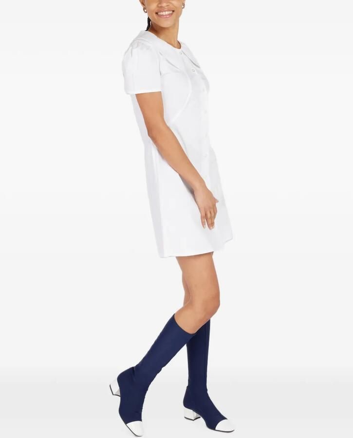 Carel Paris Malaga knielaarzen van stretch-stof Blauw - Foto 4