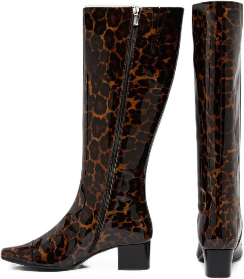 Carel Paris Malaga leopard-print boots Bruin - Foto 2