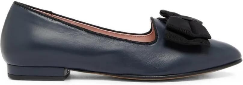 Carel Paris Marquis ballerina's met strikdetail Blauw