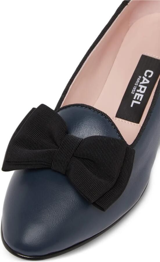 Carel Paris Marquis ballerina's met strikdetail Blauw - Foto 3