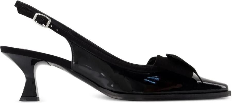 Carel Paris Marquise slingback pumps met strik Zwart