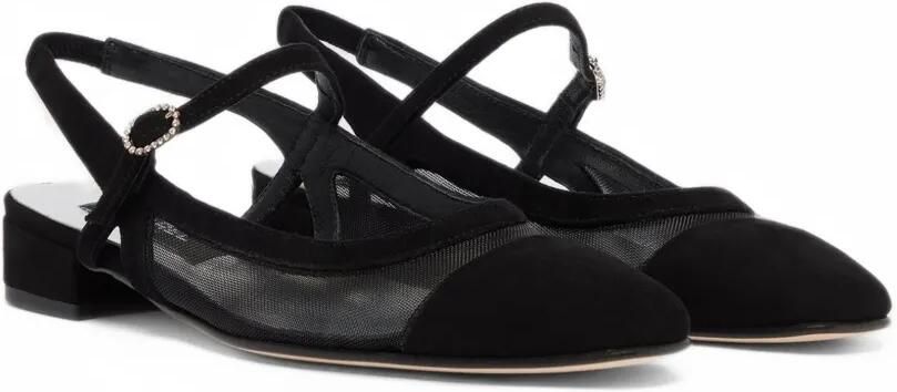 Carel Paris Oceanight mesh-panel slingback heeled pumps Zwart - Foto 5