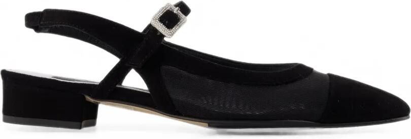 Carel Paris Oceanight pumps met mesh vlak Zwart