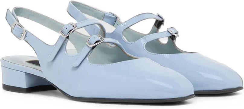 Carel Paris Peche lakleren slingback pumps Blauw - Foto 4