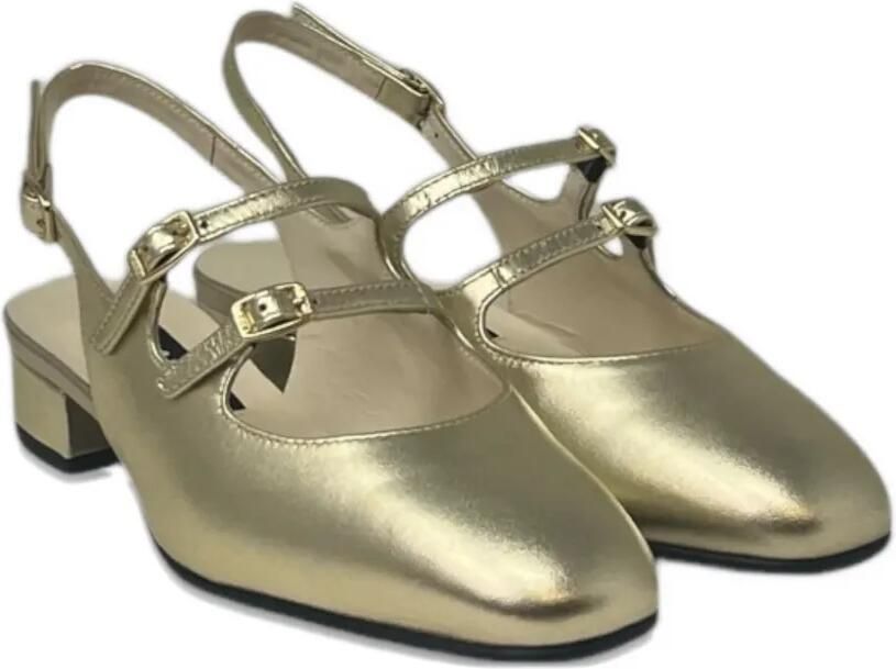 Carel Paris Peche slingback pumps Goud