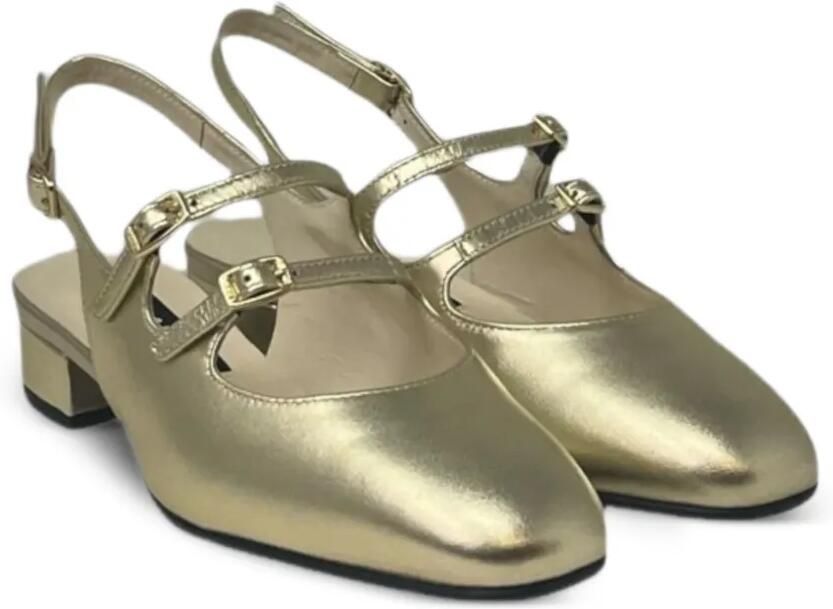 Carel Paris Peche slingback pumps Goud - Foto 2