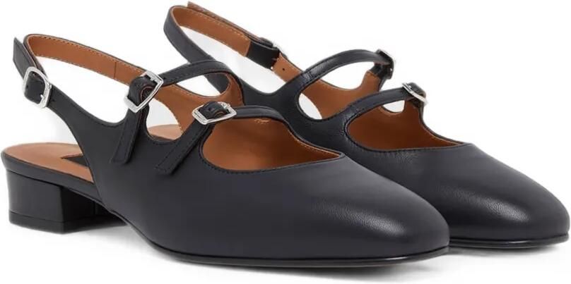 Carel Paris Peche slingback pumps met hak Zwart - Foto 5