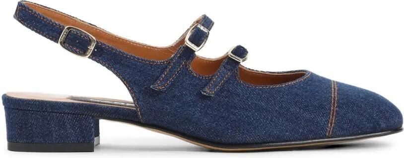Carel Paris Pumps met gesp Blauw
