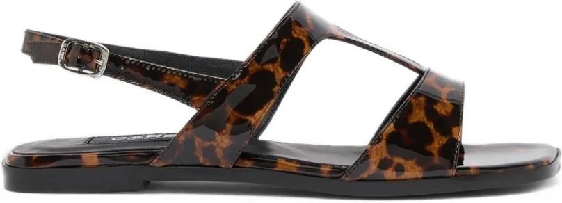Carel Paris Roma sandalen met luipaard-print Bruin