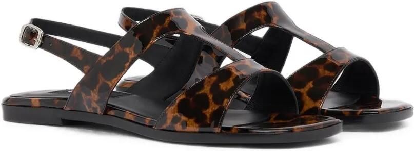 Carel Paris Roma sandalen met luipaard-print Bruin - Foto 5