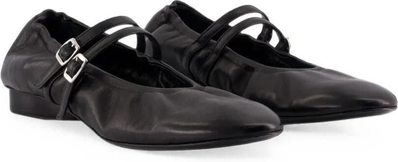 Carel Paris Tatiana ballerina's met gespbandje Zwart
