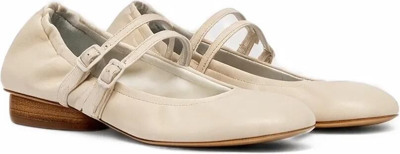 Carel Paris Tatiana double-strap ballet flats Beige - Foto 4