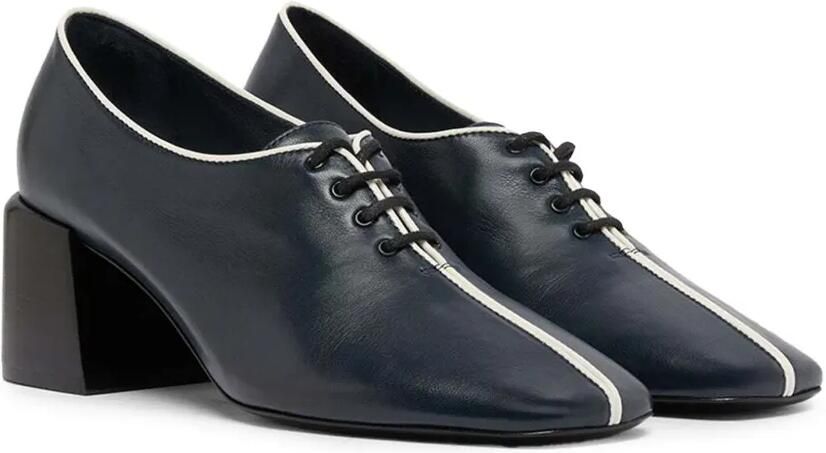 Carel Paris Vittoria lace-up heeled pumps Blauw - Foto 5